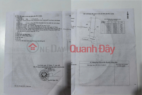 BEAUTIFUL HOUSE - GOOD PRICE OWNER SELLS HOUSE IN WARD BA NGOI, CAM RHAN, KHANH HOA _0