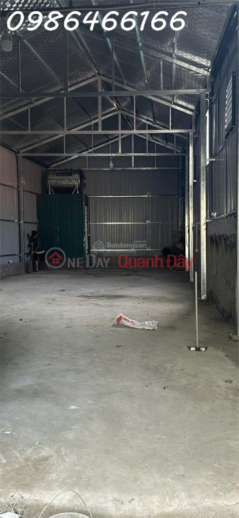 CHÍNH CHỦ CHO THUÊ KHO/XƯỞNG MỚI 100% – 110m² – CAO 5,5M – SÁT BVĐK CHƯƠNG MỸ (CHÚC SƠN) _0