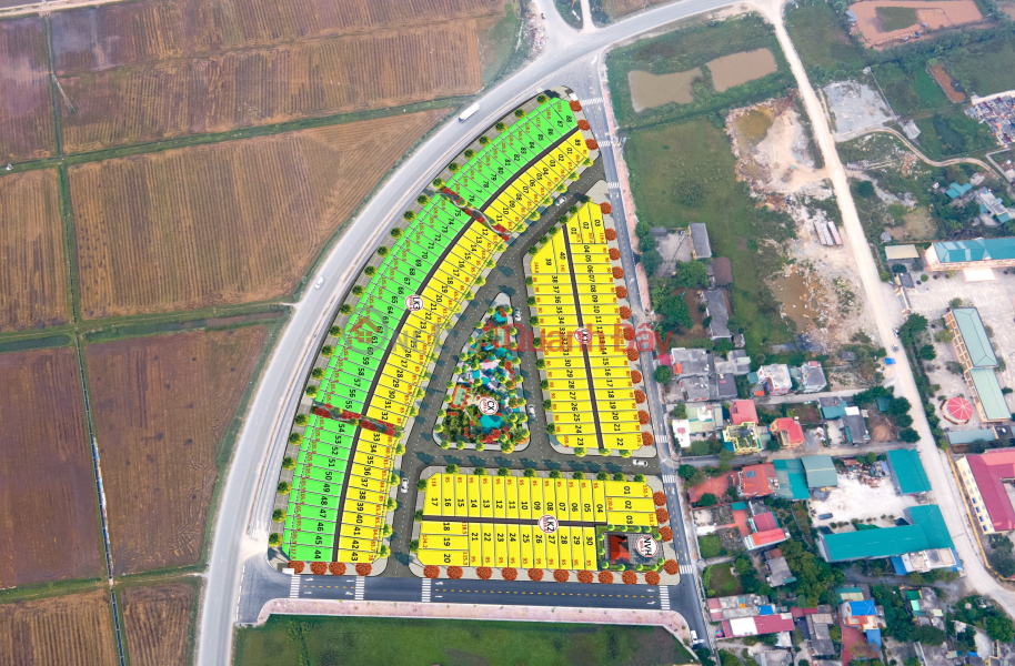 Land for sale at Herita MidTown project - Thanh Liem - Ha Nam, immediately owns a standard legal long-term red book | Vietnam, Sales, đ 1.48 Billion