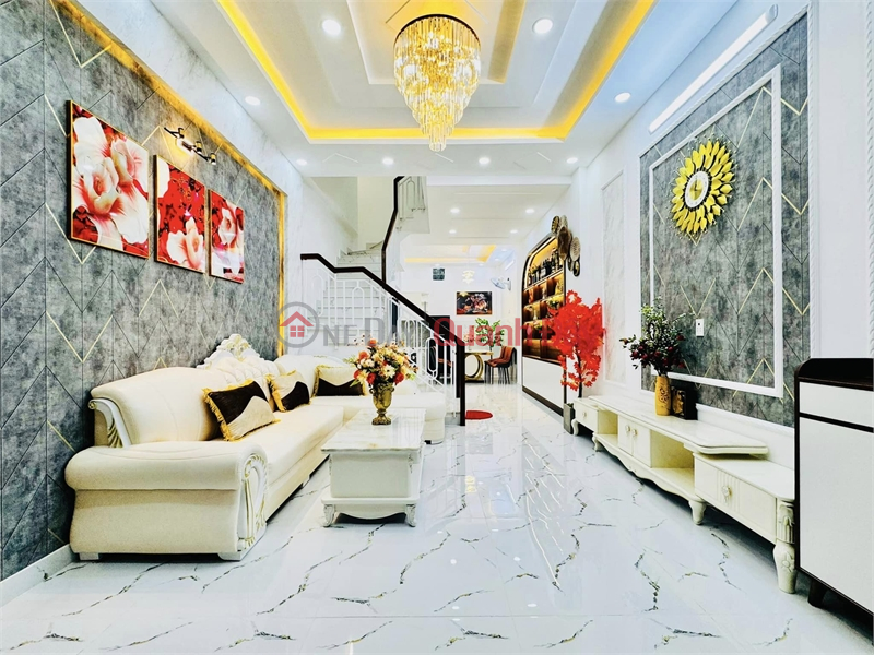 Beautiful house Do Thuc Tinh, Ward 12, Go Vap - HXH, 46m2, 3 floors, only 5.2 billion Sales Listings