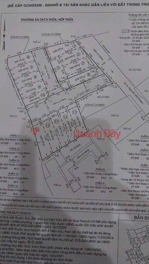 I am the owner, need to sell land in car alley 27\/18 Nguyen Binh Khiem, Ward 1, Go Vap, Ho Chi Minh _0