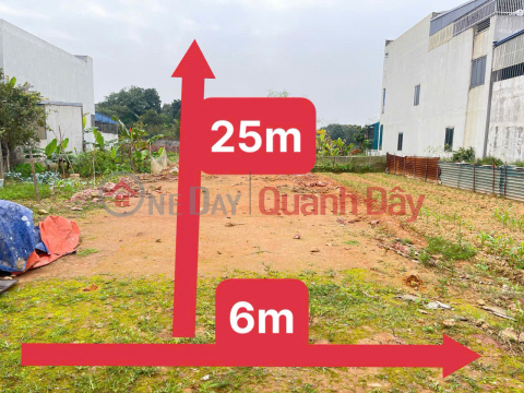Selling a 150m2 (6x25) plot of land with full residential zoning in the Tan Tien Resettlement Area - Bach Quang - Thai Nguyen. _0