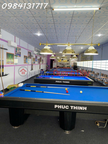 Transfer of land with existing operating billiard club located on Dong Khoi Street, Tra Vinh City. Sales Listings