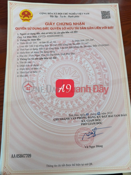  | Làm ơn chọn Nhà ở, Niêm yết bán, đ 490 triệu