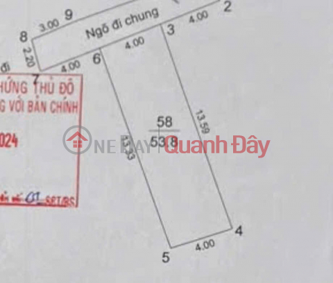 BÁN ĐẤT PHÚ THƯỢNG 53M2 MẶT TIỀN 4M HÀNG XÓM CIPUTRA GIÁ HƠN 7TỶ _0