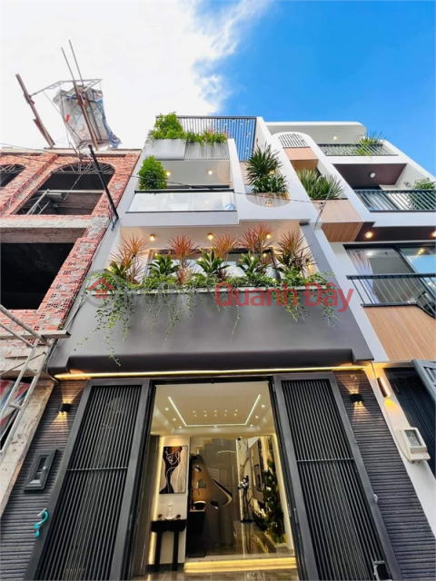 5-storey townhouse, super nice design, free furniture. Thong Nhat - Ward 15 - Go Vap _0