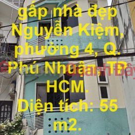 Beautiful house - investment price, need to buy a beautiful HXH house urgently in Phu Nhuan district. _0