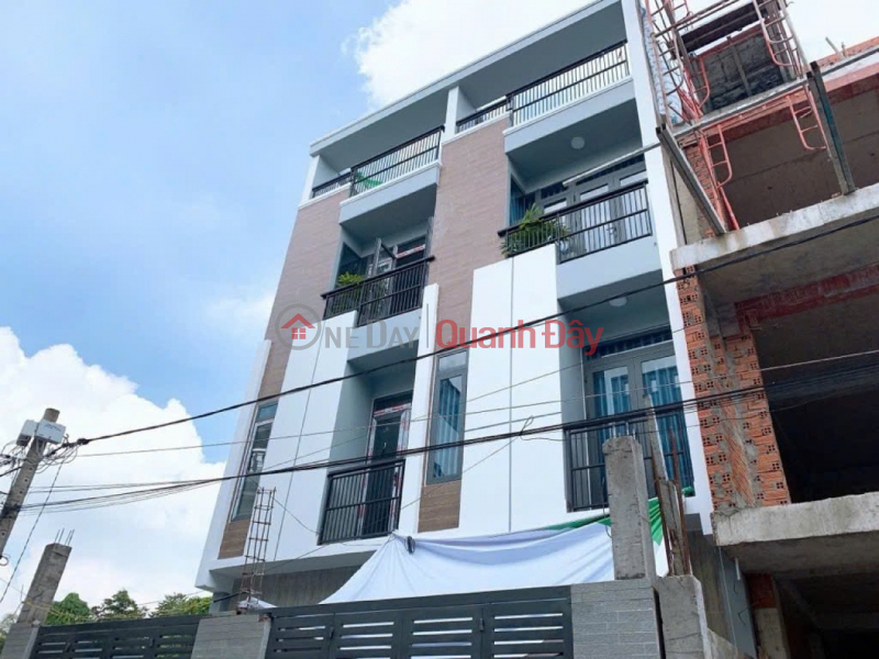 New 3-storey Square House 105m2 – Thanh Loc 37 District 12 Sales Listings