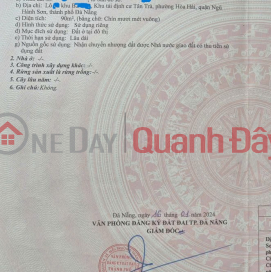Land for sale on Vo Van Dong Street, Hoa Hai Ward, Ngu Hanh Son District _0