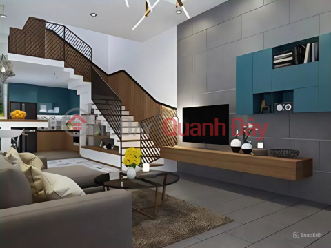 New 3-storey Square House 105m2 – Thanh Loc 37 District 12 _0