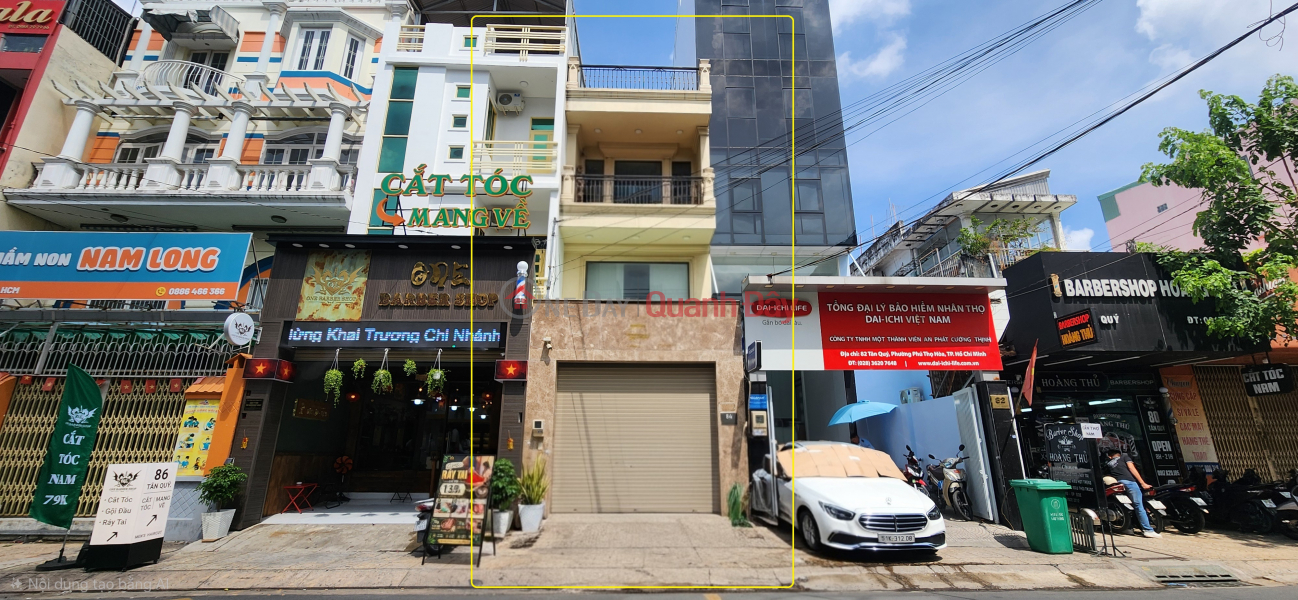 Property Search Vietnam | OneDay | Residential | Rental Listings House for Rent on Tan Quy Street, Tan Phu District, 88m², 3 Floors, Near AEON Mall and Apartments