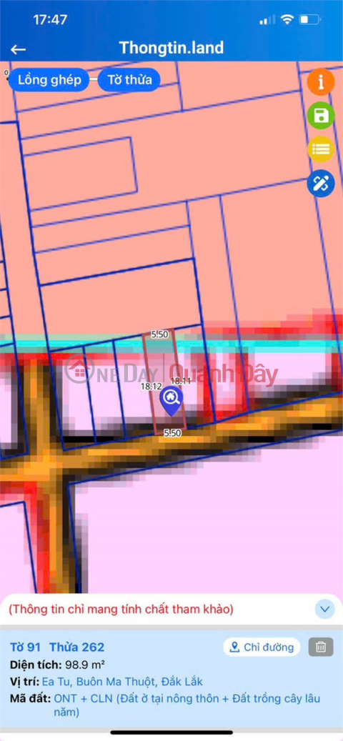 BEAUTIFUL LAND - GOOD PRICE - URGENTLY SELLING PLOT B5 BEHIND TAN HOA MARKET, BUN MA THUOT DAK LAK _0