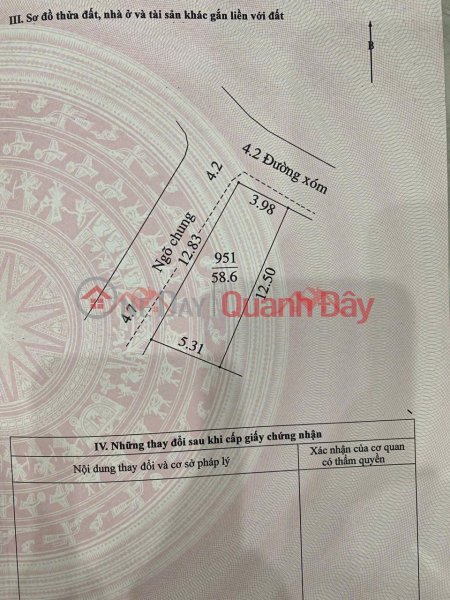 đ 10 triệu | CHÍNH CHỦ BÁN LÔ GÓC ĐẸP 58,6M TẠI THỤY HƯƠNG-CHƯƠNG MỸ-HÀ NỘI