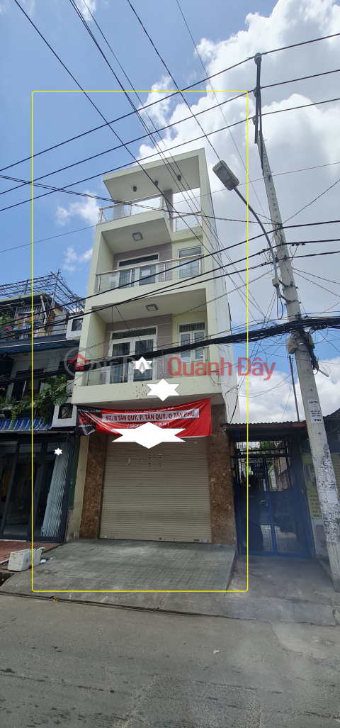 Cho thuê nhà Mặt tiền NB Cầu Xéo 70m², 3Lầu + ST - CẠNH TRƯỜNG HỌC _0