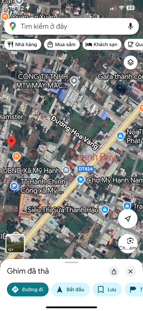 Plot of land 5x45=225m2, 100% residential land, opposite My Hanh commune administrative center _0