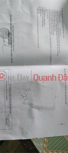 BEAUTIFUL LAND - GOOD PRICE - URGENT SALE Potential Land Lot In Long An Commune, Chau Thanh, Tien Giang | Vietnam Sales, đ 1.1 Billion