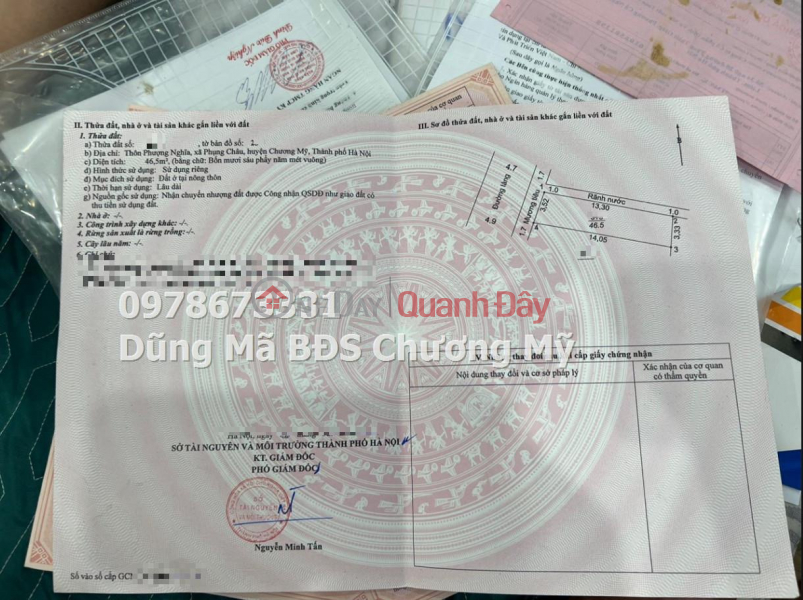 Property Search Vietnam | OneDay | Residential Sales Listings | PRICE ONLY 2TY1 TO OWN A LOT OF LAND IN PHUNG CHAU-CHUONG MY ACROSS HA DONG DISTRICT