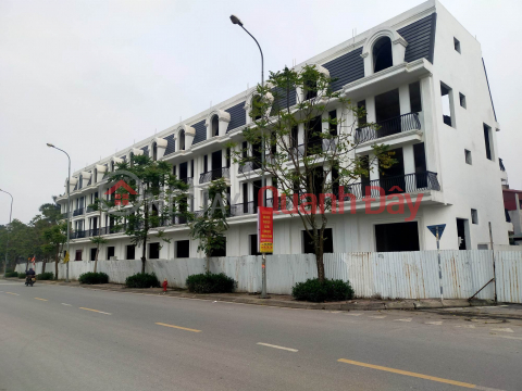 Price 8.8 billion, there is a villa in Vy Yen Riverside urban area, 101m2 x 4 floors, huge street surface, immense sidewalk. _0