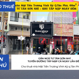 House for rent on Truong Vinh Ky street, Tan Phu district, 68m² - 16 million VND. _0