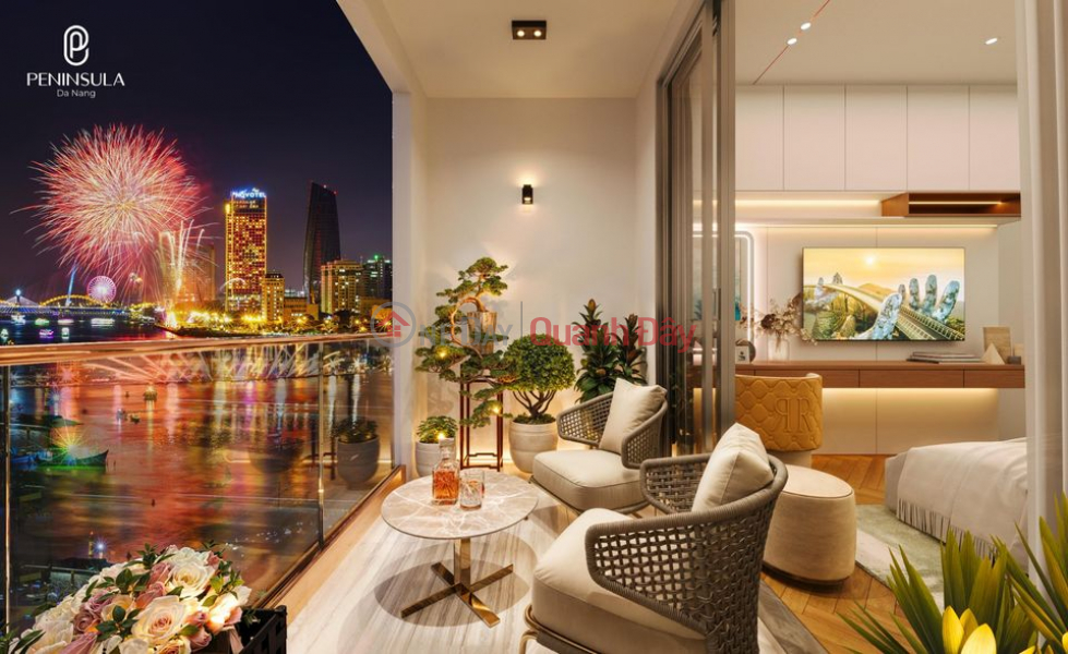 đ 2.3 Billion, Only 800 Million VND Own a Han River View Apartment, Fully Furnished, Long-Term Certificate, 70% Loan