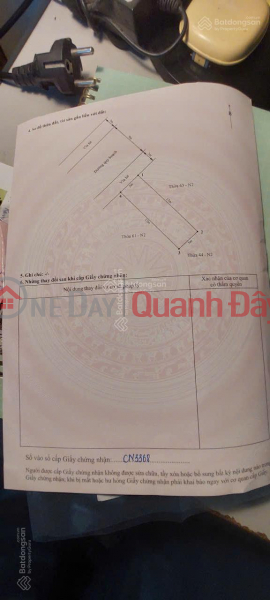 đ 4,76 tỷ CHÍNH CHỦ BÁN 85M2 ĐẤT THỔ CƯ SẴN SỔ MẶT TIỀN OTO TRÁNH TRUNG TÂM HẢI AN