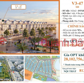 Cực Rẻ, Căn shophouse Đối diện công viên trường học Vinhomes, 28.1 tỷ, 162m2, 5 Tầng _0