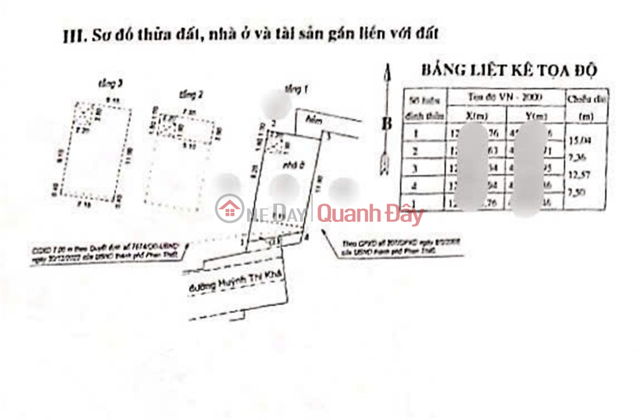 Property Search Vietnam | OneDay | Residential Sales Listings, BEAUTIFUL HOUSE – GREAT PRICE – HOUSE FOR SALE WITH 2 FRONTAGES Huynh Thi Kha Street, Phu Thuy Ward, Phan Thiet City, Binh Thuan Province