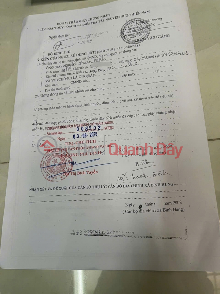 HOUSE FOR SALE BY OWNER - GOOD PRICE - Located in Binh Hung Commune, Binh Chanh District, Ho Chi Minh City, Vietnam Sales | đ 2.4 Billion
