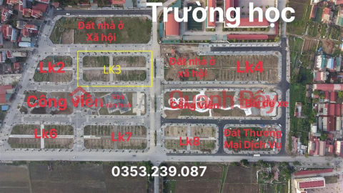 Land for sale at auction Thuy Lam View School is about 3 billion _0