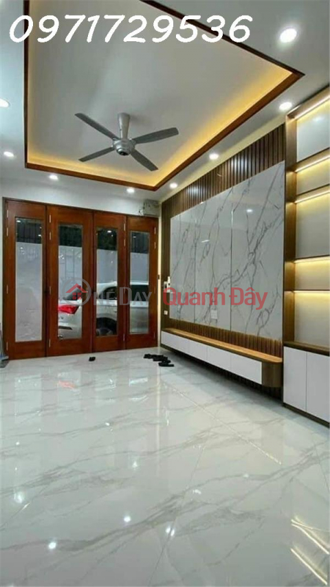 House for sale in Mai Dong, Hoang Mai, near the lake, 45m, 6T, corner lot, parking car, 5.95 billion _0