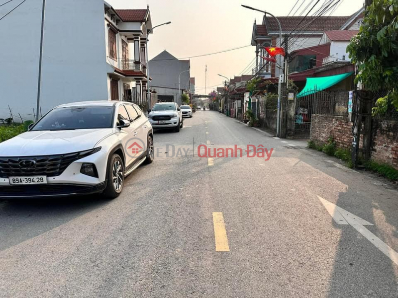 Property Search Vietnam | OneDay | Nhà ở, Niêm yết bán, Bán đât đấu giá Phú Trạch Mễ Sở Văn Giang Giáp cầu Mễ Sở DT 108m, MT 9m, Lô 2 mặt Đường