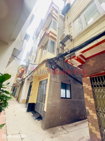 hoàng hoa thám DT 25m 6,9 tỷ lô góc 3 thoáng,dân xây,ngõ thông,ba gác tránh Niêm yết bán