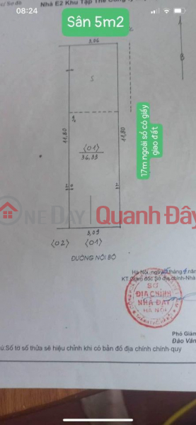 Property Search Vietnam | OneDay | Nhà ở | Niêm yết bán | BÁN ĐẤT TẶNG NHÀ CẤP 4 - CẦU GIẤY - Ô TÔ TRÁNH VÀO TẬN NHÀ - NGÕ THÔNG - 53M NHỈNH 6 TỶ