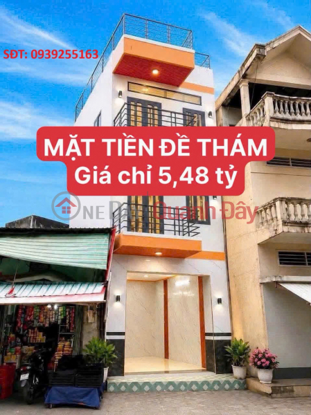 NHÀ ĐẸP – GIÁ TỐT – CHÍNH CHỦ CẦN BÁN NHÀ Mặt tiền Đường Đề Thám, P.An Cư, Q.Ninh Kiều, Cần Thơ – 5,48 Tỷ Niêm yết bán