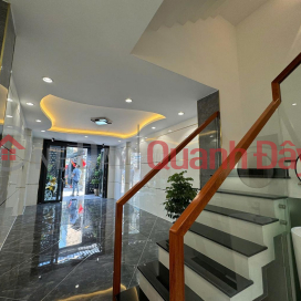 LARGE 5-STOREY HOUSE – NEAR AEON TAN PHU – ONLY 30M TO THAM LUONG CANAL, 60M2, CAR ALLEY, FULL FURNITURE, PRICE 6 BILLION _0