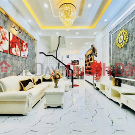 Beautiful house Do Thuc Tinh, Ward 12, Go Vap - HXH, 46m2, 3 floors, only 5.2 billion _0