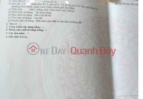 Selling a pair of land plots on Thanh Nghi street, 10.5m wide - connecting to Nguyen Sinh Sac street. _0