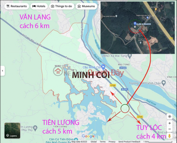 CHÍNH CHỦ - CẦN BÁN Đất Tại Khu 4,Xã Minh Côi, Huyện Hạ Hoà ,Tỉnh Phú Thọ Niêm yết bán