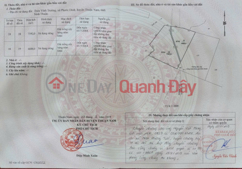 HOT HOT - LAND FOR SALE NEAR THE BEACH, on the route from Phan Rang to Ca Na, in Phuoc Dinh Commune, Thuan Nam District, Ninh Thuan Province _0