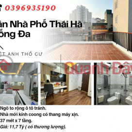 Bán nhà Phố Thái Hà, 7 Tầng Thang Máy, Có Sân Để Xe, 37mx7T, Giá: 11.7 Tỷ, Lh: 0396935190. _0