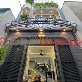 Super Beautiful 4-storey House, High-class Furniture, District. Pham Van Chieu, Ward 14, Go Vap. _0