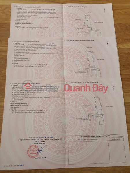 6XX TRIỆU SỞ HỮU LÔ ĐẤT 94M2 TẠI NGŨ ĐOAN KIẾN THỤY- ZALO 0567 222 555 Niêm yết bán