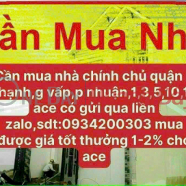 House for sale: 487 bow Trang Long, Ward 13, Binh Thanh. 6.25 billion tl _0