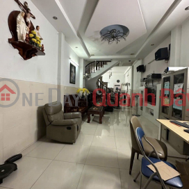 Discount 300 million! SHR 3-storey frontage house, 102m2, Square - Street No. 8, Binh Tan SS _0