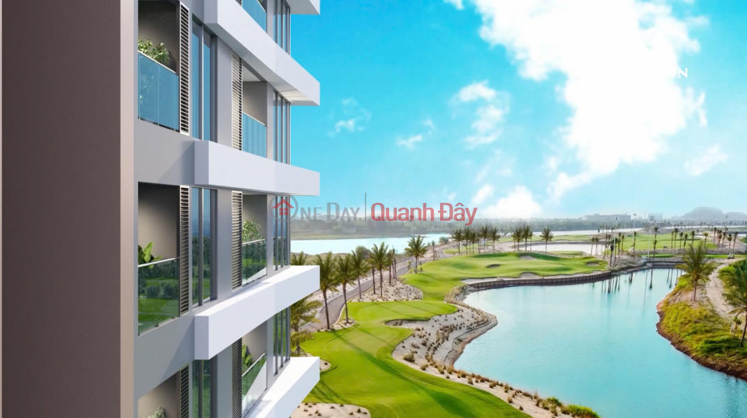 đ 4,34 tỷ, Căn hộ 2PN view biển, đường mua sắm, Newtown Diamond Đà Nẵng 4,3 tỷ