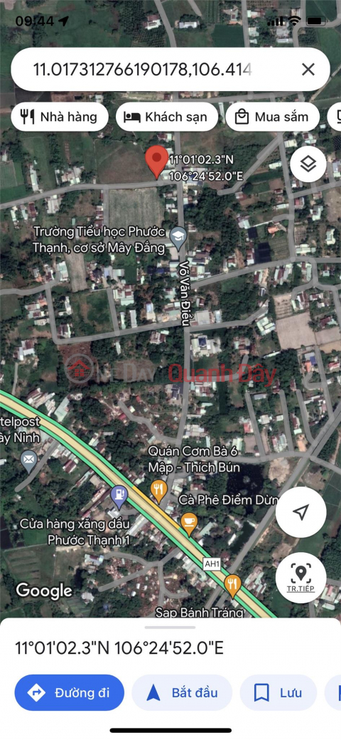 PRIMARY LAND - GOOD PRICE At Vo Van Dieu Street, Phuoc Thanh Commune, Cu Chi District - Ho Chi Minh City _0