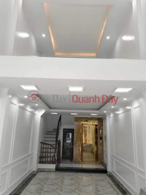 House for sale near Chuc Son town, Chuong My, Hanoi. Newly built 5-storey house. Area 40m2, Red book owner, Price _0