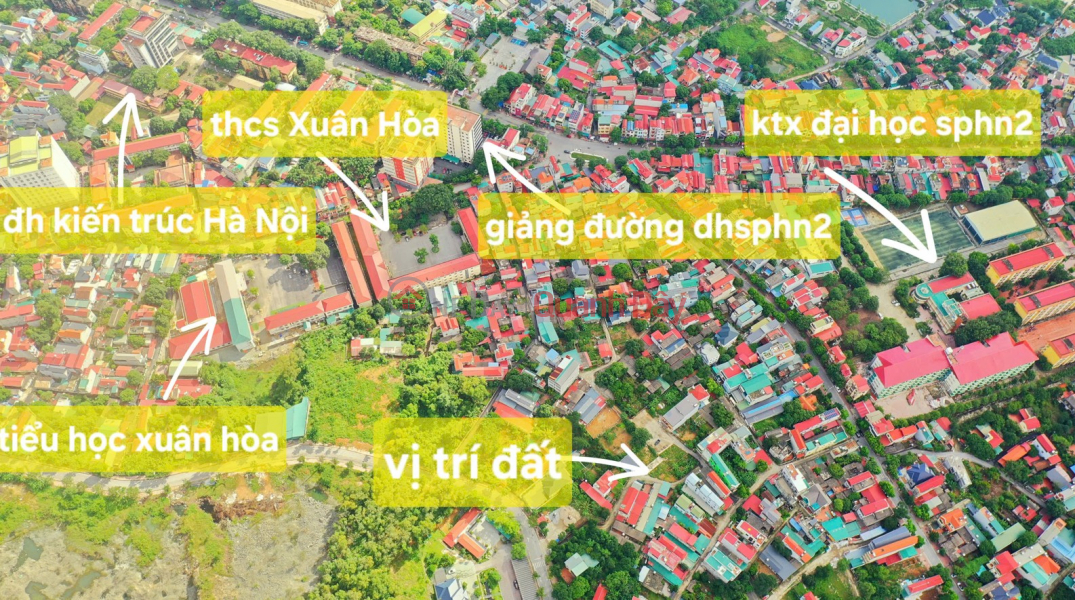 Property Search Vietnam | OneDay | Residential | Sales Listings, OWNER'S LAND - Beautiful Location in the center of Xuan Hoa Ward - Next to Hanoi Pedagogical University 2