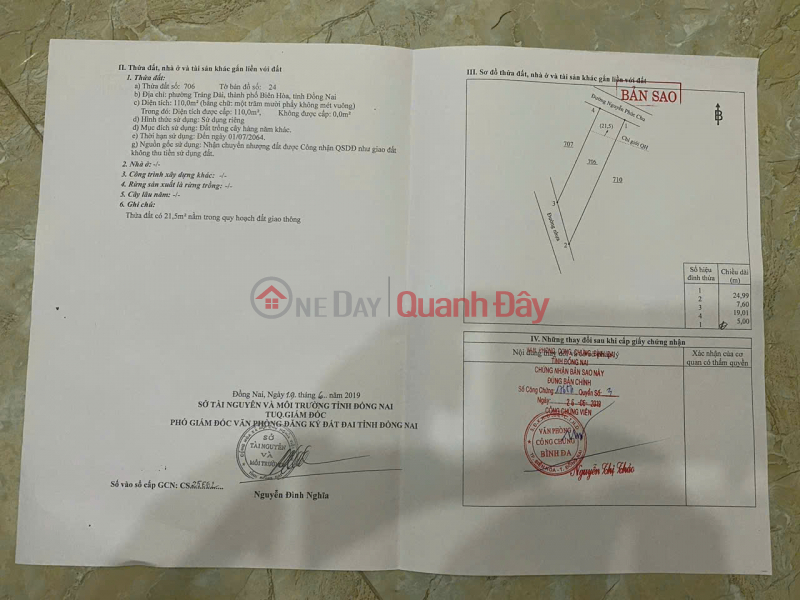 Property Search Vietnam | OneDay | Residential | Sales Listings BEAUTIFUL HOUSE - GOOD PRICE FOR SALE, HOUSE WITH PRIVATE RED BOOK, 2 SIDES, FRONT AND BACK, Trang Dai Ward, Bien Hoa