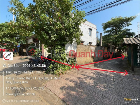 Bán đất MT QL12A thị trấn Quy Đạt Huyện Minh Hóa. _0